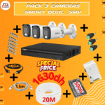 ⁦Pack 4 cameras dahua Smart Dual 5MP⁩ - الصورة ⁦2⁩