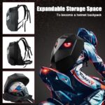 sac à dos LED hardshell extensible pour casque et ordinateur portable - Image 6