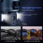 Caméra Sécurité Solaire PTZ 4K 20x Zoom – LS VISION - Imagen 4