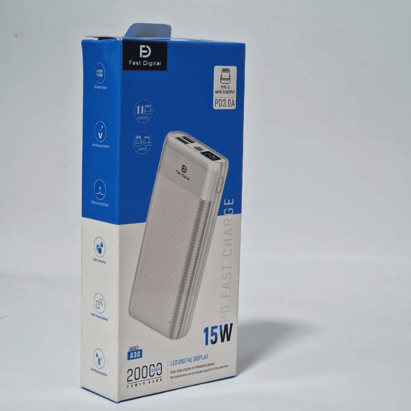 Design sans titre - 2025-05-15T115713.683 Batterie Externe PD Fast Charge 15W - Imagen 1