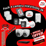 Pack 4 caméras HIKVISION 3K – Image 2