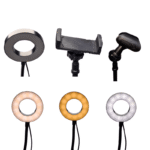 Lampe Caméra LED avec Support de Téléphone Flexible - Imagen 2